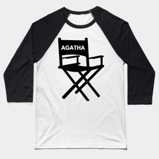 Agatha Director Chair Baseball T-Shirt